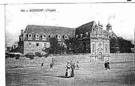 Ville de GUINGAMP Carte postale ancienne